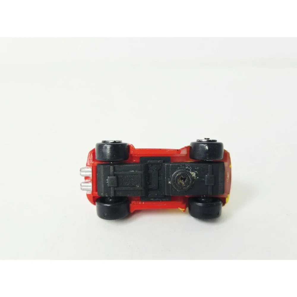Vintage Galoob Micro Machines Super Beetle red flames Volkswagon